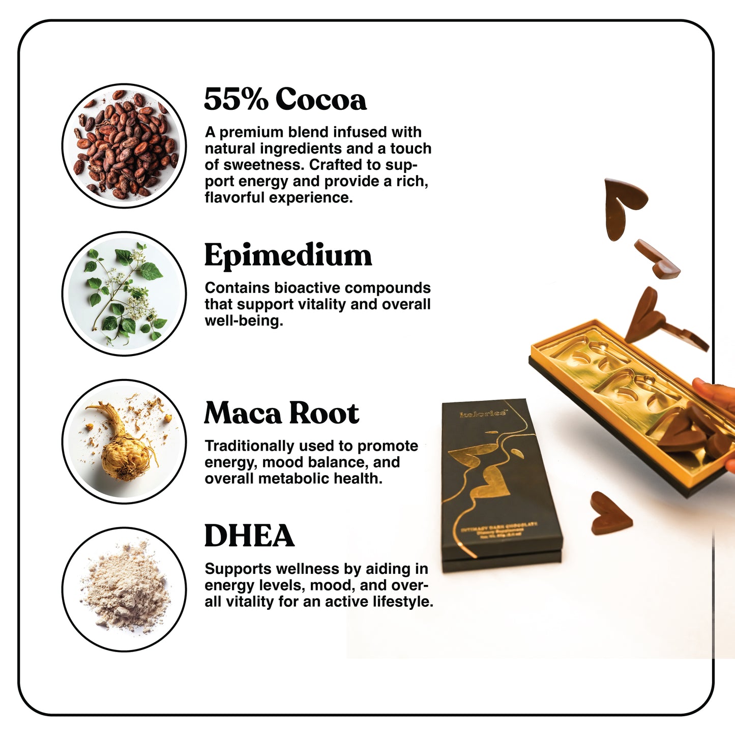 kalories Chocolate Ingredients