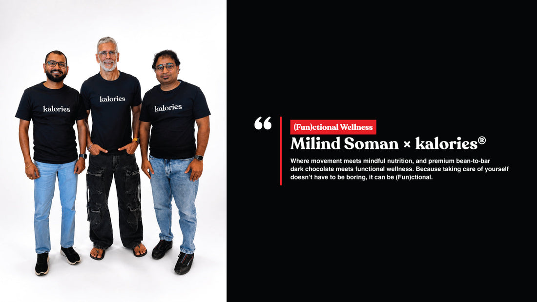 Milind Soman Joins kalories® to Make (Fun)ctional Wellness More Enjoyable