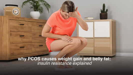 Why PCOS Causes Weight Gain and Belly Fat: Insulin Resistance Explained
