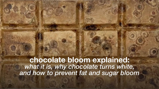 Chocolate Bloom Explained: What It Is, Why Chocolate Turns White, and How to Prevent Fat and Sugar Bloom