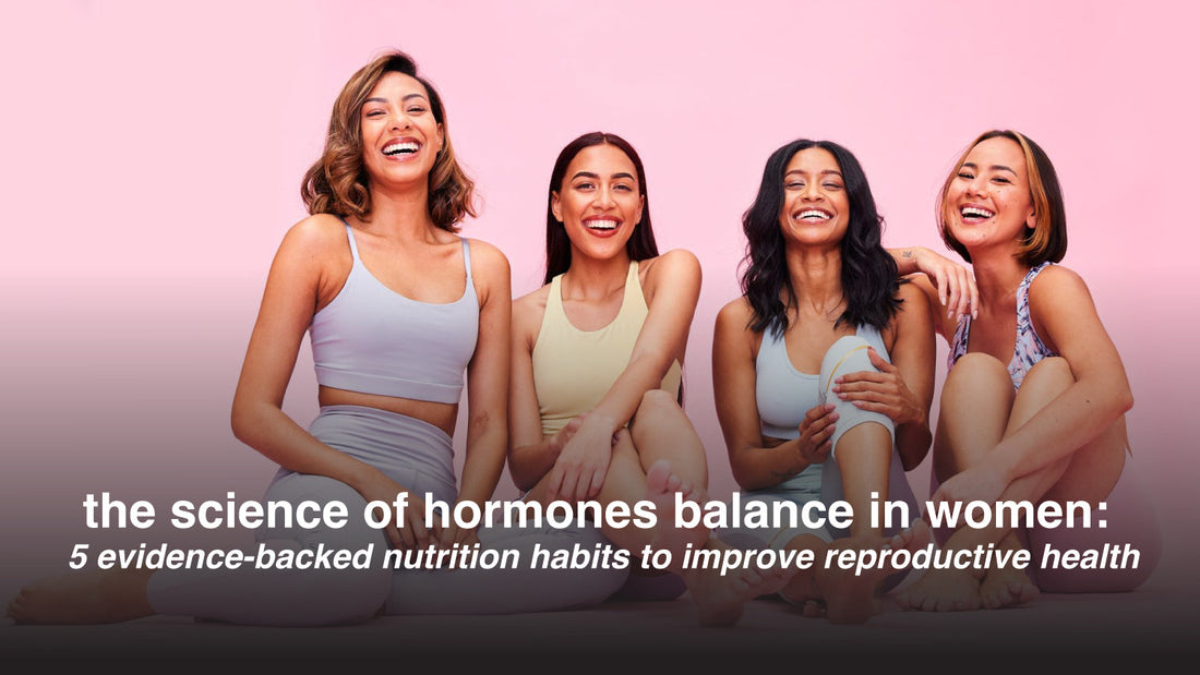 Group of healthy smiling women representing hormone balance and reproductive health wellness