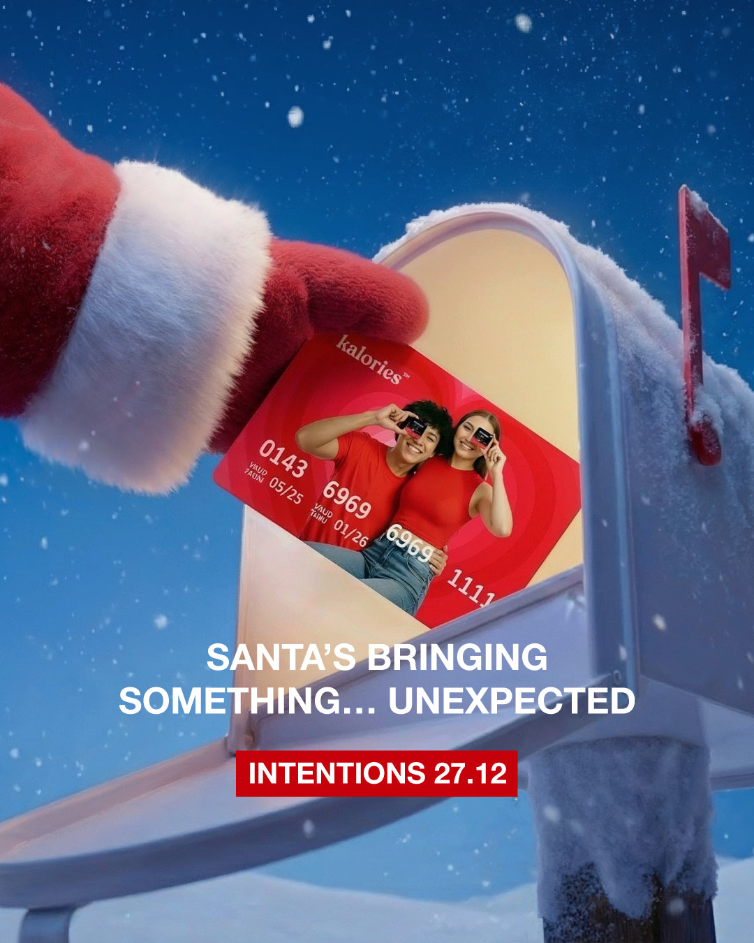kalories santa gift card