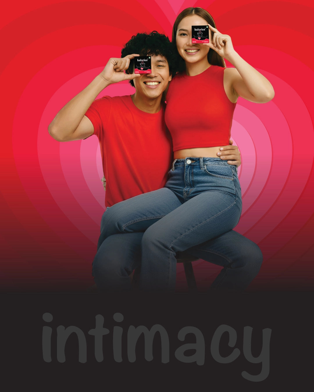 Intimacy chocolate couple, kalories 69