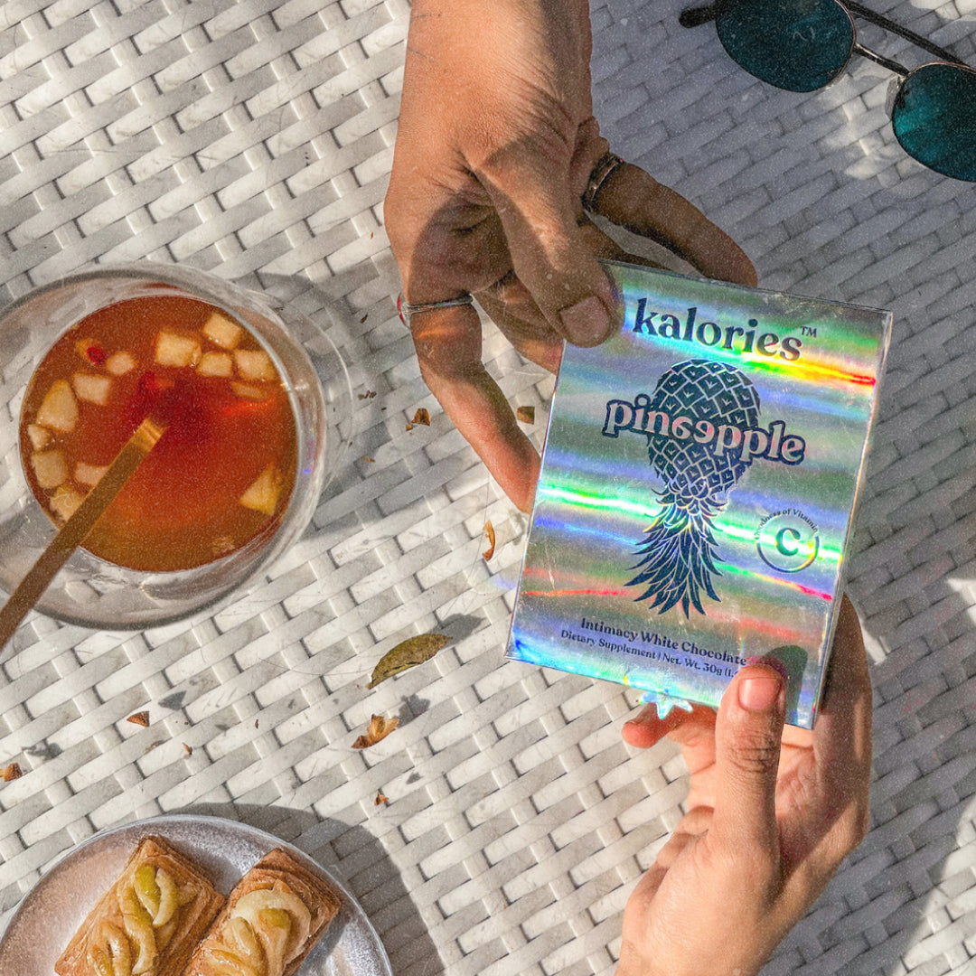 kalories intimacy white chocolate pineapple