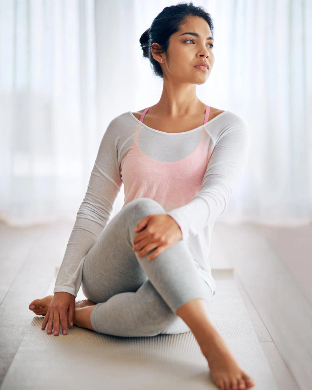 Women’s wellness concept showing female health fitness nutrition and hormonal wellbeing